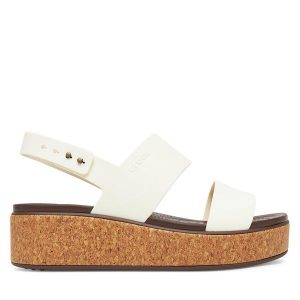 Sandały Crocs. Czarne sandały Crocs, bez wzorów, bez obcasa, na płaskiej podeszwie, bez zapięcia. Za 269,99 zł.