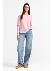 Rich & Royal Koszulka w kolorze jasnoróżowym rozmiar: S. Różowe bluzki Rich & Royal, s, bez wzorów, z bawełny, bez kołnierzyka, bez ramiączek. Za 116,95 zł.