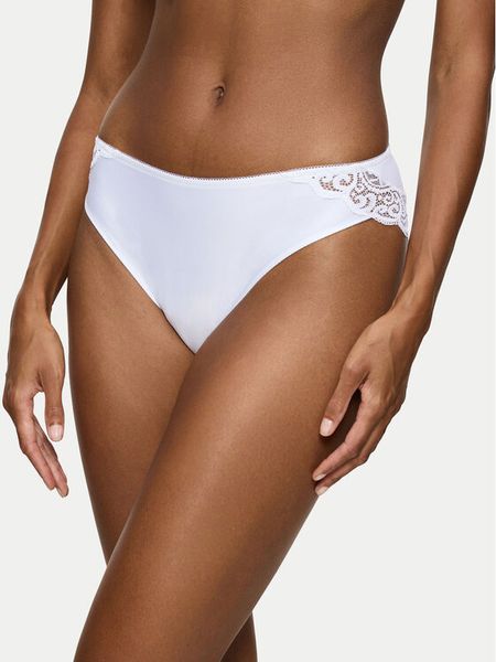 Triumph Figi klasyczne Amourette 10210688 Biały. Białe figi Triumph, bez wzorów, z syntetyku. Za 72,00 zł.