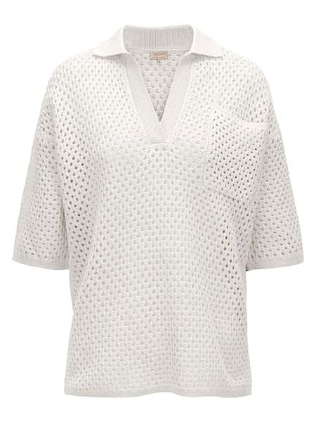 Herrlicher Koszulka w kolorze białym rozmiar: XL. Białe bluzki Herrlicher, xl, bez wzorów, bez kołnierzyka, bez ramiączek. Za 152,99 zł.