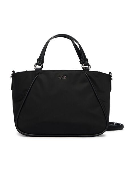 Lacoste Torebka NF5237DJ Czarny. Czarne torebki klasyczne Lacoste, bez wzorów, ze skóry, bez dodatków. Za 594,99 zł.