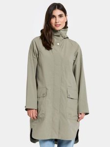 Didriksons Parka "Adria" w kolorze khaki rozmiar: 38. Brązowe płaszcze Didriksons, m, bez wzorów, bez kaptura. Za 559,95 zł.