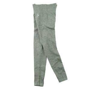 Second life - Gymshark legginsy damskie Vital seamless - Stan bardzo dobry. Zielone legginsy Gymshark, bez wzorów, z materiału. Za 106,46 zł.