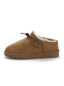 Blackfield Botki zimowe "Eblis" w kolorze jasnobrązowym rozmiar: 40. Brązowe botki Blackfield, na zimę, bez wzorów, bez obcasa, bez zapięcia. Za 131,12 zł.