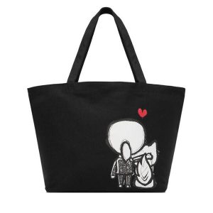 Torebka KARL LAGERFELD. Czarne torebki klasyczne KARL LAGERFELD, bez wzorów, bez dodatków. Za 339,99 zł.