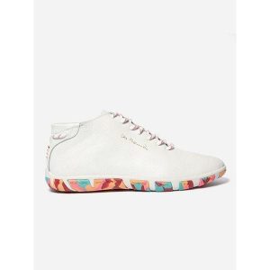 Buty sportowe damskie TBS Mid-cut. Białe buty sportowe Tbs, bez wzorów, bez zapięcia. Za 480,50 zł.