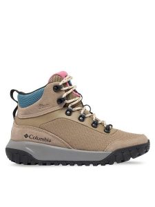 Columbia Trzewiki Burnsider™ Waterproof 2128841 Brązowy. Brązowe botki Columbia, bez wzorów, z materiału, bez obcasa, na płaskiej podeszwie, bez zapięcia. Za 449,99 zł.