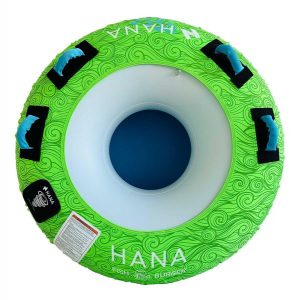 Pączek boja 1P - Fishburger 1P. Niebieskie kombinezony HANA OUTDOORS, bez wzorów, z materiału, sportowe, bez kołnierzyka, bez ramiączek. Za 439,99 zł.