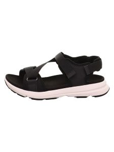 Legero Sandały "Liberty" w kolorze czarnym rozmiar: 37. Czarne sandały Legero, bez wzorów, z otwartym noskiem, bez obcasa, bez zapięcia. Za 173,99 zł.