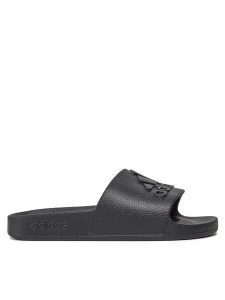 Adidas Klapki adilette Aqua Slides IF7371 Czarny. Czarne kalosze ADIDAS, bez wzorów, z tworzywa sztucznego. Za 89,99 zł.