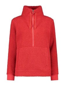 CMP Bluza polarowa w kolorze czerwonym rozmiar: 40. Czerwone bluzy CMP, bez wzorów, z polaru, bez kaptura. Za 188,85 zł.