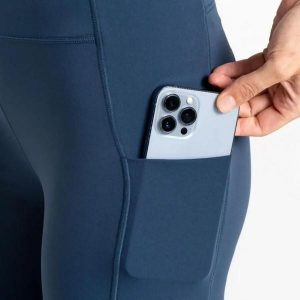 Damskie legginsy Dare 2B Power. Niebieskie legginsy Dare 2b, bez wzorów, z dzianiny. Za 167,00 zł.