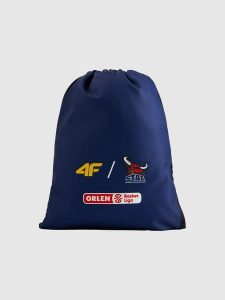 4F Plecak-worek 4F x Stal Ostrów Wielkopolski 2025/26 - granatowy Uniwersalny. Niebieskie plecaki 4f. Za 99,99 zł.