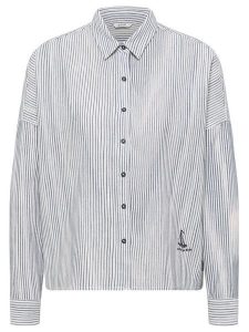 Mustang Koszula Ruby 1016577 Niebieski Loose Fit. Niebieskie koszule Mustang, bez wzorów, z bawełny, bez kołnierzyka, bez ramiączek. Za 209,99 zł.