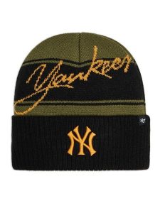 47 Brand Czapka MLB New York Yankees Italic '47 B-ITALC17ACE-SW Brązowy. Brązowe czapki 47 Brand, bez wzorów, z materiału. Za 149,99 zł.