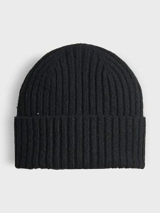 Someday Czapka "Bistella" w kolorze czarnym rozmiar: onesize. Czarne czapki someday., bez wzorów, ze splotem. Za 56,99 zł.