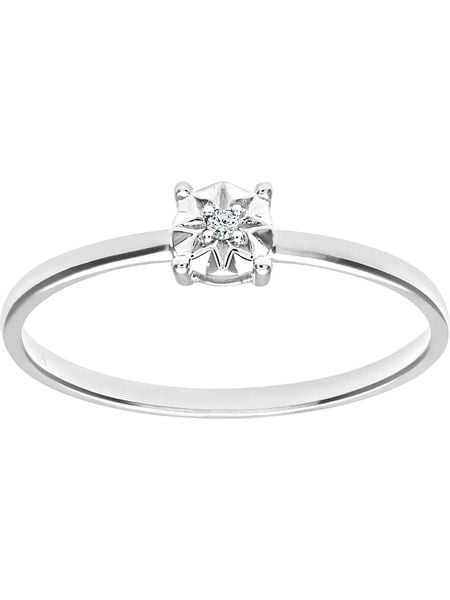 Revoni Złoty pierścionek z diamentem rozmiar: 54. Szare pierścionki Revoni, z diamentem, złote. Za 913,99 zł.