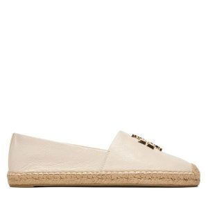 Espadryle Tory Burch. Białe espadryle Tory Burch, bez wzorów, bez obcasa. Za 1 439,00 zł.