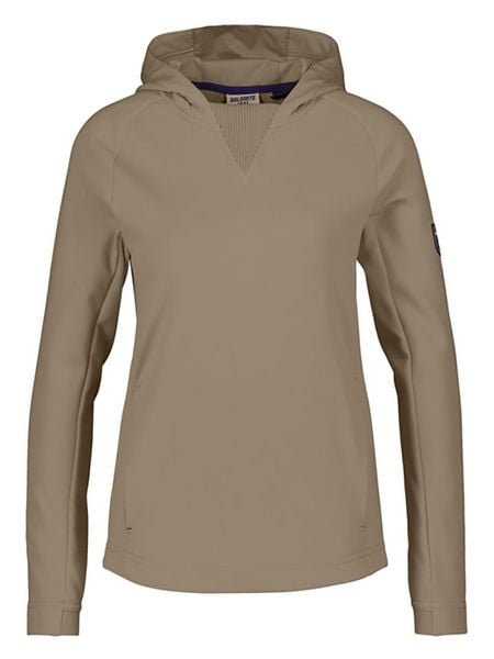 DOLOMITE Bluza polarowa "Latemar" w kolorze jasnobrązowym rozmiar: M. Brązowe bluzy Dolomite, m, bez wzorów, z polaru, z kapturem. Za 234,94 zł.