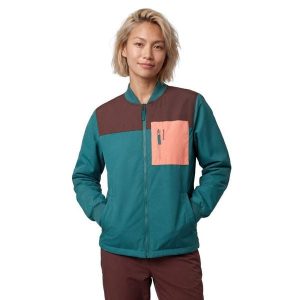 Damska ocieplana kurtka trekkingowa bomberka Siroko Sarek-W Blue. Niebieskie kurtki SIROKO, na zimę, m, bez wzorów, z puchu, bez kaptura. Za 279,00 zł.