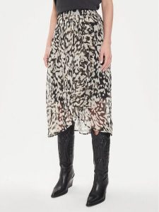 Morgan Spódnica midi 241-JAILY.F Beżowy Regular Fit. Brązowe spódnice Morgan, bez wzorów, z syntetyku, midi. Za 369,99 zł.