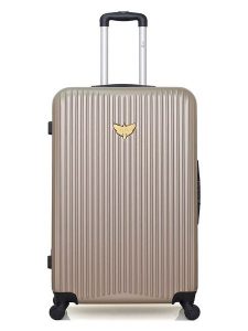 Les P´tites Bombes Walizka "Agata" w kolorze beżowym - 47 x 75 x 29 cm rozmiar: onesize. Brązowe walizki bez wzorów, z materiału. Za 238,72 zł.