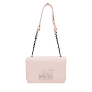 Torebka LOVE MOSCHINO. Czerwone torebki klasyczne LOVE MOSCHINO, bez wzorów, bez dodatków. Za 569,99 zł.