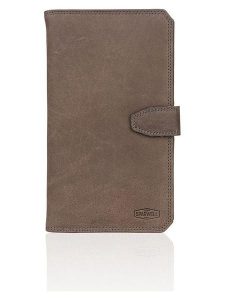 SPARWELL Skórzany portfel w kolorze brązowym - 11 x 19 x 2,5 cm rozmiar: onesize. Brązowe portfele SPARWELL, bez wzorów, z materiału. Za 86,99 zł.