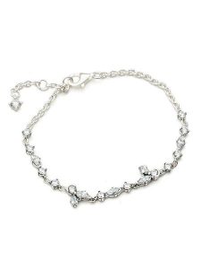 Pandora Srebrna bransoletka z cyrkoniami rozmiar: 16. Szare bransoletki Pandora, z cyrkonią, srebrne. Za 347,99 zł.