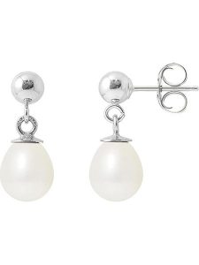 Pearline Srebrne kolczyki-wkrętki z perłami rozmiar: onesize. Szare kolczyki Pearline, z perłą, srebrne. Za 152,99 zł.