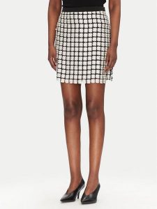 Bruuns Bazaar Spódnica ołówkowa Aluma BBW4527 Écru Slim Fit. Spódnice Bruuns Bazaar, bez wzorów, z syntetyku. Za 339,99 zł.