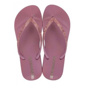 Klapki Ipanema Mesh Ix Fem Damskie. Czerwone klapki Ipanema, bez wzorów, z materiału, bez obcasa. Za 163,99 zł.