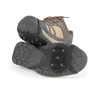 Nakładki antypoślizgowe na buty Rapeks Go. Czarne buty trekkingowe RAPEKS, bez zapięcia. Za 31,99 zł.