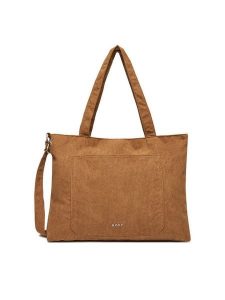 Roxy Torebka C-ROXY-KL-005-08 Brązowy. Brązowe shopper bag Roxy, bez wzorów, z materiału, bez dodatków. Za 139,99 zł.