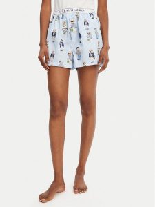 Polo Ralph Lauren Szorty piżamowe 4P0119 Niebieski Relaxed Fit. Niebieskie szorty Polo Ralph Lauren, bez wzorów, z bawełny. Za 369,99 zł.