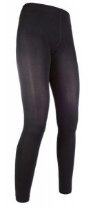 Damskie legginsy jeździeckie HKM. Czarne legginsy HKM, bez wzorów, z materiału, długie. Za 110,50 zł.