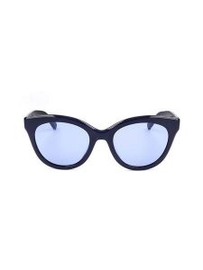 Longchamp Damskie okulary przeciwsłoneczne w kolorze błękitno-granatowym rozmiar: 54. Niebieskie okulary przeciwsłoneczne Longchamp. Za 254,95 zł.