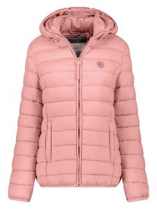 Geographical Norway Kurtka pikowana w kolorze jasnoróżowym rozmiar: XXL. Różowe kurtki Geographical Norway, xxl, bez wzorów, bez kaptura. Za 144,92 zł.