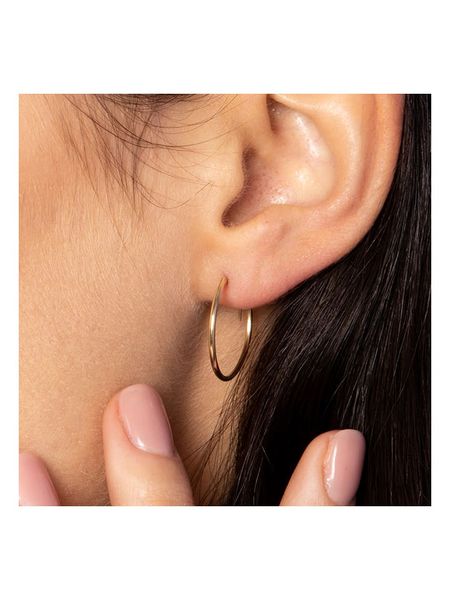 CARATELLI Złote kolczyki-kreole "Sublimes créoles" rozmiar: onesize. Żółte kolczyki CARATELLI, złote. Za 344,54 zł.