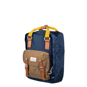 Plecak na laptopa Doughnut Macaroon Glossy Blocking - navy/khaki. Niebieskie plecaki Doughnut. Za 314,99 zł.