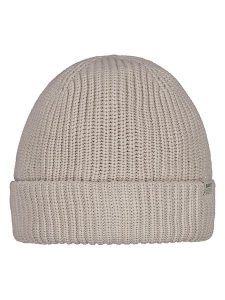 Barts Czapka "Luik" w kolorze beżowym rozmiar: onesize. Brązowe czapki Barts, z aplikacjami, prążkowane. Za 107,46 zł.