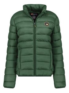 Canadian Peak Kurtka pikowana "Atikamapeak" w kolorze zielonym rozmiar: XXL. Zielone kurtki Canadian Peak, xxl, bez wzorów, bez kaptura. Za 142,45 zł.