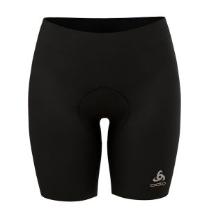 Legginsy damskie Odlo Tights short ESSENTIAL. Czarne legginsy ODLO, bez wzorów. Za 303,73 zł.