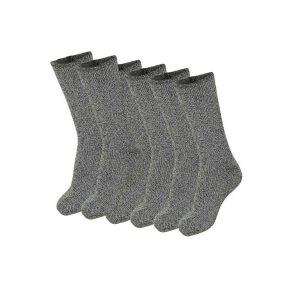 Damskie Skarpety Termiczne - 4 Pary - Średni Szary. Szare skarpetki HEAT KEEPER, bez wzorów, z elastanu. W wyprzedaży za 182,06 zł.