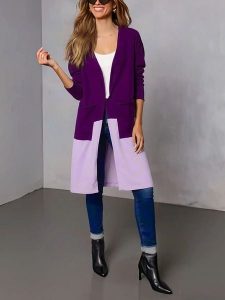 Milan Kiss Kardigan w kolorze fioletowym rozmiar: M. Różowe kardigany Milan Kiss. Za 132,98 zł.