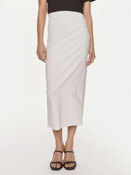 ViCOLO Spódnica ołówkowa TB0030 Écru Slim Fit. Spódnice ViCOLO, m, bez wzorów, z syntetyku. Za 119,99 zł.