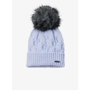 Czapka zimowa damska Columbia Boundless Days Cable Knit Pom Beanie - snowdrift. Niebieskie czapki Columbia, bez wzorów, sportowe. Za 89,99 zł.
