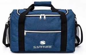 Torba sportowa Sapphire ST-130. Niebieskie torby podróżne i sportowe SAPPHIRE, bez wzorów, z materiału, na ramię, duże. Za 59,00 zł.