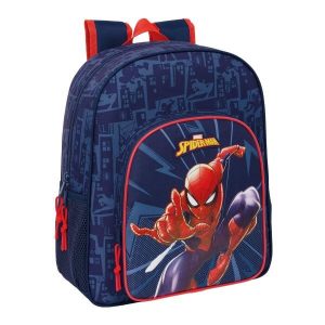 Plecak szkolny SPIDERMAN Poliester 300D. Niebieskie plecaki spiderman. Za 144,20 zł.