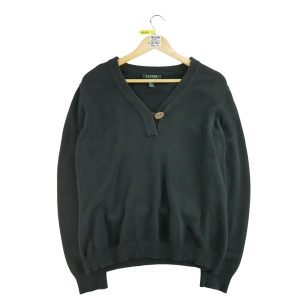 Second life - Damski czarny sweter - Stan dobry. Czarne golfy Ralph Lauren, bez wzorów. Za 114,17 zł.